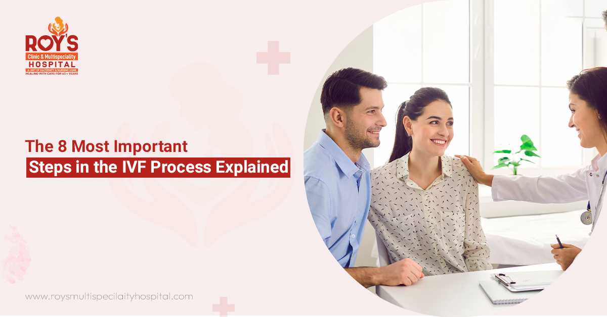 IVF Process Steps Explained - Roy's Multispeciality Hospital